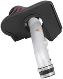 K&N 2013-14 Honda Accord 2.4L L4 69 Series Typhoon Air Intake System - Silver Cold Air Intake Kit-11