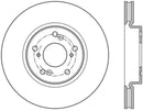 StopTech Slotted Sport Brake Rotor 2014 Honda Accord V6 Front Right-1