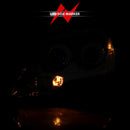 ANZO 2003-2017 Chevy Express Crystal Headlight Black-2