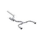 MBRP 2022 Volkswagen Golf GTI MK8 T304 SS 3in Cat-Back Exhaust 2.5in Dual Split Rear w/ SS Tips-1