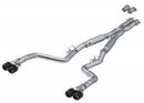 MBRP 17-Up Dodge Challenger 5.7L/6.2L/6.4L Carbon Fiber Quad Tip T304 Catback Exhaust-5