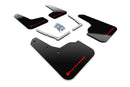Rally Armor 16-21 Honda Civic Si Black UR Mud Flap w/Red Logo-1