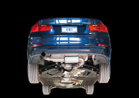 AWE Tuning 13-18 BMW 320i (F30) Touring Edition Exhaust w/ Performance Mid Pipe - Diamond Blk Tips - 0