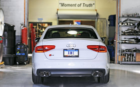 AWE Tuning Audi B8.5 S4 3.0T Touring Edition Exhaust System - Chrome Silver Tips (102mm) - 0