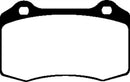 EBC 06-10 Jeep Grand Cherokee 6.1 SRT-8 Greenstuff Rear Brake Pads-1