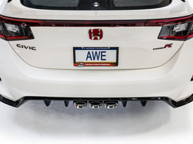 AWE Tuning 2023 Honda Civic Type R FL5 Touring Edition Exhaust w/ Triple Chrome Silver Tips - 0