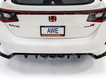 AWE Tuning 2023 Honda Civic Type R FL5 Touring Edition Exhaust w/ Triple Chrome Silver Tips - 0
