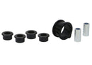 Whiteline 05-21 Nissan Frontier Steering Rack Mount Bushing Kit - Front-2