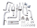 AWE Tuning 4th Gen GM 1500 6.2L 0FG Cat-Back Split Rear Exit (w/ Bumper Cutouts) - Quad Chrome Tips-15