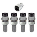 McGard Wheel Lock Bolt Set - 4pk. (Radius Seat) M14X1.5 / 17mm Hex / 28.2mm Shank Length - Black-1