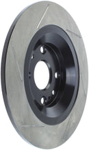 StopTech Power Slot 01-05 Mazda Miata Sport Suspension/Turbo SportStop Slotted Rear Left Rotor-1