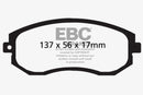 EBC 12+ Scion FR-S 2 Greenstuff Front Brake Pads-2