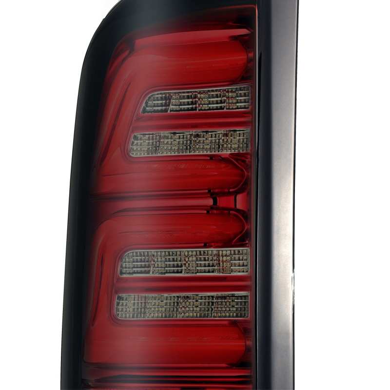 AlphaRex 97-03 Ford F-150 (Excl 4 Door SuperCrew Cab) PRO-Series LED Tail Lights Red Smoke - 0