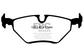 EBC 99-02 BMW Z3 2.5 Ultimax2 Rear Brake Pads - 0