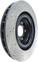StopTech SportStop 06-09 Chrysler SRT-8 Front Right Drilled & Slotted Rotor-4