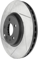 StopTech 09-10 Audi A4 / 08-10 A5 / 10 Audi S4 Front Right Slotted Rotor-4