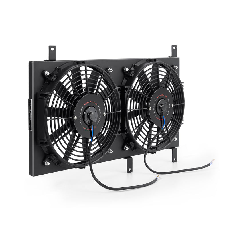 Mishimoto 99-05 Mazda Miata Aluminum Fan Shroud Black - 0