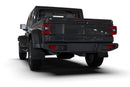 Rally Armor 19-25 Jeep JT Gladiator (Mojave/Rubicon) Black Mud Flap w/Metallic Black Logo-2