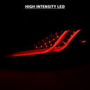 ANZO 10-13 Hyundai Genesis 2DR LED Taillights Smoke-6