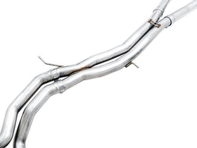 AWE Tuning Audi B9.5 RS5 Sportback Non-Resonated Track Edition Exhaust - RS-Style Diamond Blk Tips - 0