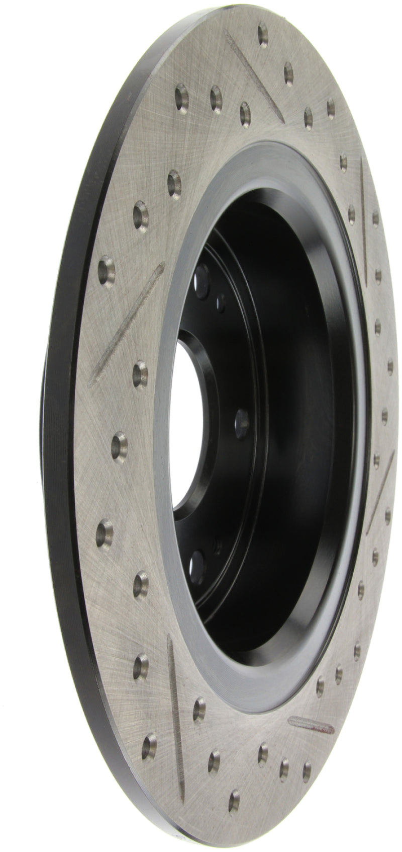 StopTech 09-10 Acura TSX / 08-10 Honda Accord Coupe/05-10 Sedan Right Rear Slotted & Drilled Rotor - 0