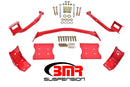 BMR 79-04 Fox Mustang Torque Box Reinforcement Plate Kit(TBR005R And TBR003R) - Red-1