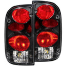ANZO 1995-2000 Toyota Tacoma Taillights Black-3