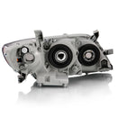 ANZO 2007-2009 Toyota Camry Projector Headlight Chrome Amber (OE Replacement)-2