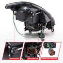 ANZO 2003-2007 Infiniti G35 Projector Headlights w/ Halo Black (CCFL) (HID Compatible)-5