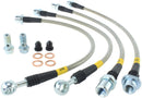 StopTech Toyota 08-10 Land Cruiser/07-11 Tundra Rear Stainless Steel Brake Line Kit-1