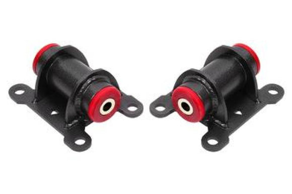 BMR 98-02 Chevrolet Camaro Motor Mount Kit (Steel) w/ Poly Bushings - Black Hammertone