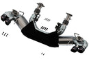 Borla 2020 Chevrolet Corvette C8 6.2L ATAK 3in Exhaust System Dual Round Angle Cut Carbon Fiber Tips-1