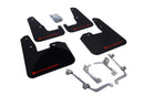 Rally Armor 08-11 Subaru STI (Hatch Only) / 11-14 WRX (Hatch Only) Black UR Mud Flap w/Red Logo-1