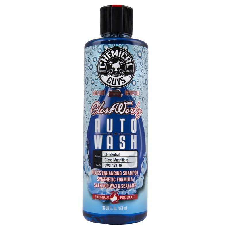 Chemical Guys Glossworkz Gloss Booster & Paintwork Cleanser Shampoo - 16oz - 0