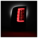 Spyder 07-13 GMC Sierra 1500 V2 Light Bar LED Tail Lights - Black (ALT-YD-GS07V2-LBLED-BK)-7