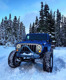 Oracle 07-18 Jeep Wrangler JK Switchback LED Halo Headlights - Amber/White - Switchback-4