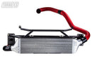 Turbo XS FMIC for 15-16 Subaru WRX - Wrinkle Red Pipes-1