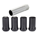 McGard Wheel Lock Nut Set - 4pk. (Tuner / Cone Seat) M14X1.5 / 22mm Hex / 1.648in. Length - Black-1