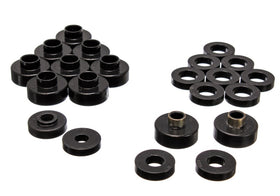 Energy Suspension CJ5-7 Body Mounts - Black - 0