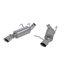 MBRP 11-14 Ford Mustang V6 3in. Dual Muffler Axle Back Split Rear Exhaust System AL-1
