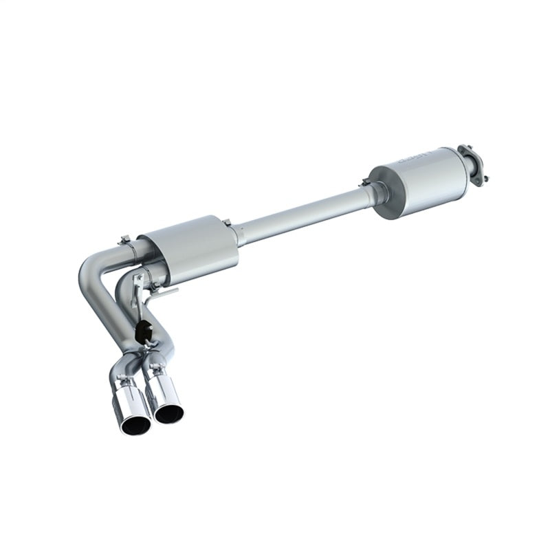 MBRP 15-20 Ford F150 T304 Pre-Axle 4in OD Tips Dual Outlet 3in Cat Back Exhaust - 0