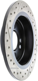 StopTech 07-09 Mini Coooper/Cooper S Slotted & Drilled Left Rear Rotor-4