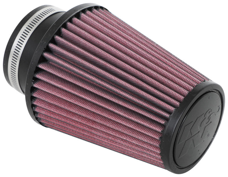 K&N Universal Clamp-On Air Filter 3in Flange ID x 5in Base OD x 3.5in Top OD x 6in Height