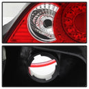 Spyder Acura RSX 02-04 LED Tail Lights Red Clear ALT-YD-ARSX02-LED-RC-6