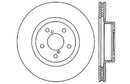 StopTech Slotted & Drilled Sport Brake Rotor-1