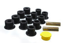 Energy Suspension 6/86-97 Nissan 720 & Hardbody Pickup 2WD Black Rear Leaf Spring Bushing Set-1