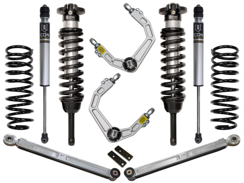 ICON 2010+ Toyota FJ/4Runner 0-3.5in Stage 3 Suspension System w/Billet Uca