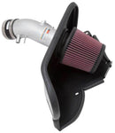 K&N 12 Toyota Camry 3.5L V6 Silver Short Ram Typhoon Intake-5