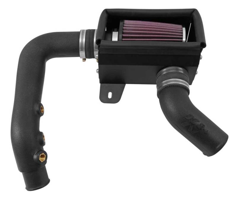 K&N 13-14 Fiat 500 Abarth L4 1.4L Turbo Aircharger Perf Intake Kit - 0