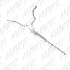 MBRP 14 Chevy/GMC 1500 Silverado/Sierra 4.3L V6/5.3L V8 Dual Split Side Alum 3in Cat Back Exhaust